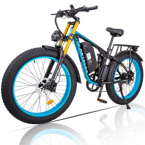KETELES 26" Electric Fat Tire Mountain Bicycle for Adults, 2000W