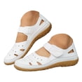 thumbnail image 3 of DAFEI Women's Closed Toe Sandals Stylish Solid Color Openwork Shoes Suitable for Flat Casual Wear, 3 of 8