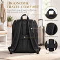 thumbnail image 6 of DEFAHN Diaper Bag Backpack,Large Waterproof Baby Diaper Bag with 2 Thermal Pockets,Multifunctional Travel Bag For Mom & Dad Black, 6 of 7