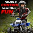 thumbnail image 2 of FRP FA40-NEO 40cc Teen Gas ATV, Gas Powered 4 Wheeler for Teens 13+, 4-Stroke Beginner ATV, Up to 13 MPH, Adjustable Speed, Safety Switches, Front & Rear Brakes - Blue, 2 of 9