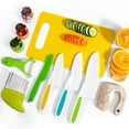 thumbnail image 1 of Juego de cuchillos de cocina Melican Kids de 11 piezas para que los niños pequeños cocinen de verdad, 1 of 6