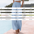 thumbnail image 4 of Women's Spring Satin Straight Leg Pants Loose Casual Comfort Fit, 4 of 7