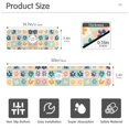 thumbnail image 3 of Yayeee Faucet Mat for Kitchen Sink 30" Diatomite Long Splash Guard Pad, Green Floral, 2 Pack, 3 of 7