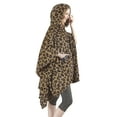 thumbnail image 2 of Comfort Spaces Brown, Black Leopard Polyester Plush Throw, 60" x 50", 2 of 9