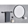 thumbnail image 5 of Matte Black Bathroom Hardware Set, Includes 16-Inch Hand Towel Bar, Durable SUS304 Stainless Steel, 4-Piece Black Bathroom Accessories Set, 5 of 9