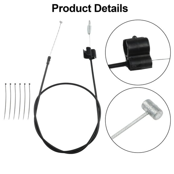 Self-Propelled Mower Drive Cable 64.37 Inches Conduit Efficient Lawn Care