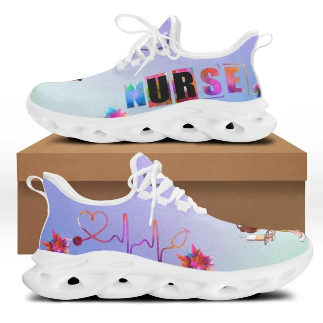 Zapatillas de deporte de moda para mujer, de malla transpirable, resistentes al desgaste, para caminar,
