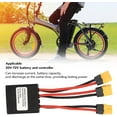XIOP Double Battery Discharge Converter for E Bike, 20V72V DC Dual