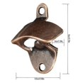 thumbnail image 4 of 10 Pack Bottle Opener Wall Mounted Rustic Beer Opener Set Vintage, 4 of 5