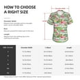 thumbnail image 4 of Uemuo Tropical Flamingo Printed Women's Classic V-Neck T-Shirt - Soft, Breathable, Moisture-Wicking, Perfect for Casual, Office, Travel, and Everyday Wear-Medium, 4 of 5