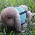 thumbnail image 6 of Rabbit Harness and Leash Soft Mesh Small Pet Harness, No Pulling Comfort Padded Vest for Guinea Pigs, Ferret, Chinchilla, Bunny, Rats, Iguana, Hamster, 6 of 8