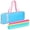 Blue, variant on Xdziklosj Mahjong Rack Carrying Case Lightweight Polyester Storage Bag with Handle and Pocket Fits Mahjong Tile and Accessory