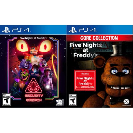 Five Nights At Freddys: Security Breach (Ps4) & Freddys: The Core Collection (Ps4) Playstation 4