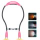 thumbnail image 1 of Luz LED de lectura para el cuello, flexible, manos libres, recargable, con 3 niveles de brillo ajustables, cable USB incluido, lámpara nocturna para libros, lectura, deportes, correr, activi, 1 of 5