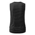 thumbnail image 5 of Gibobby Mujeres Casual sin mangas con cuello en V Tank Tops Camisas Loose Fit chaleco pulóver camisa(Negro,G), 5 of 5
