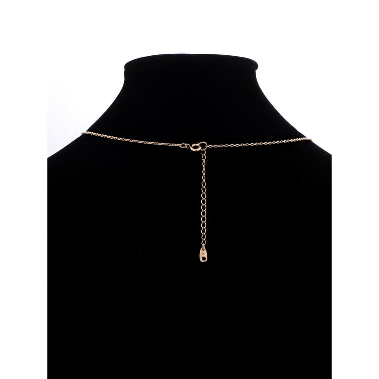 Believe by Brilliance Baseball Removable Charms Necklace in 14KT
