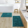 thumbnail image 6 of Nestl Bathroom Rugs, Machine Washable Bath Mats For bathroom Floor Rugs, Nonslip Backing Rubber Bath Rug, Teal, 6 of 6