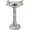 Light Stone Gray, variant on SPECSTAR Solar Bird Bath with Fountain and Reservoir, Battery System, 20" Bowl 1.2 Gal ABS Outdoor Birdbath for Outside, Yard, Weather-Resistant, Dark Stone Gray
