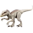 thumbnail image 1 of Mattel Jurassic World Camouflage 'n Battle Dinosaur Toy, Indominus Rex Figure with Lights, Sounds & Motion, 1 of 5