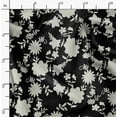 thumbnail image 2 of Soimoi Black Fabric - By the Yard - 42 Inch Wide - Florals Print Fabric - Elegant and Timeless Patterns for Fashion and Home Decor Printed Fabric, 2 of 6