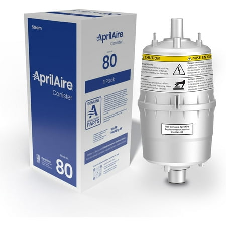 AprilAire 80 Replacement Canister for AprilAire Steam Humidifier Models 800, 801, 865, and 866 (Pack of 1)