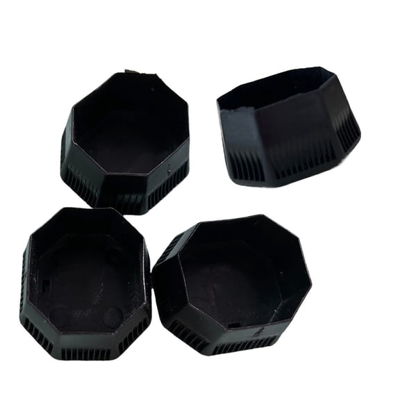 linyes 4pcs Tennis Racket End Cap Plastic End Cover Racket Handle End Cap Racket Repair