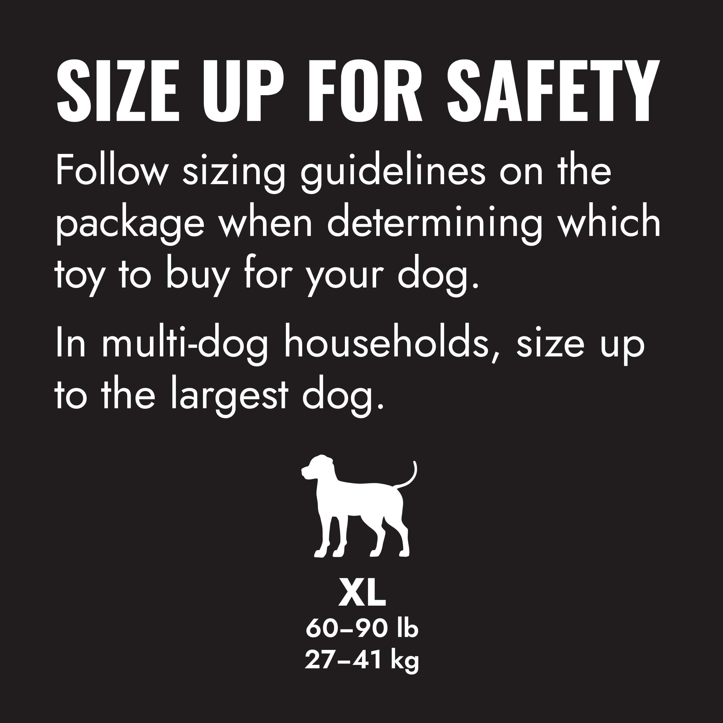 KONG® Extreme Ring Durable Dog Toy, Extra Large, for Dogs Between 60-95 lbs