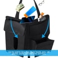 thumbnail image 2 of KALLORY 2Pcs Seat Back Organizer Hanging Car Organizer Back Seat Felt Black for Drivers, 2 of 4