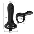 thumbnail image 2 of MLSICE Soft Silicone Couple Vibrator with 9 Vibration Modes Penis ring ,Rechargeable Waterproof and Remote Vibrating Penis Ring Sex Toy for Men - APP, 2 of 6