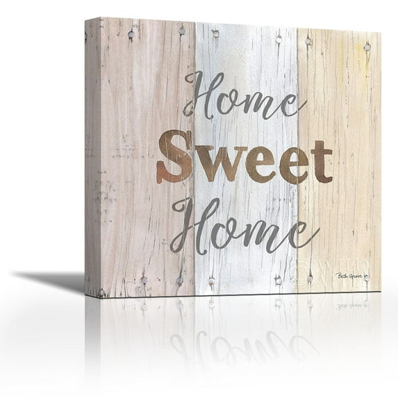 Farmhouse VI - Contemporary Fine Art Giclee on Canvas Gallery Wrap - wall décor - Art painting - 24 x 24 Inch - Ready to Hang