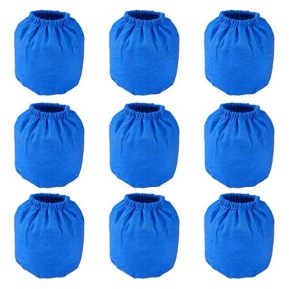 Anbaboys 9 Packs VRC2 Cloth Filter Replacements For Vacmaster Wet/Dry Vacuums (1.5 to 3.2 gallon) for Armor All 2.5g Wet Dry Vacuum, Also Fits for Hy.per Tough 1.5 Gallon VH105 3502,