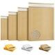 thumbnail image 1 of Paquete de 25 sobres acolchados kraft marrón natural con burbujas, 7.25 x 11 pulgadas. Sobres de papel autoadhesivos con acolchado protector, 1 of 8
