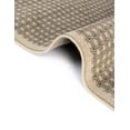 thumbnail image 2 of Unique Loom Outdoor Border Collection Area Rug - Outline (2' x 5' 1" Runner Brown/Ivory), 2 of 8