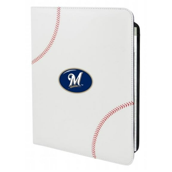 Milwaukee Brewers Classic Baseball Portfolio - 8.5 in x 11 in