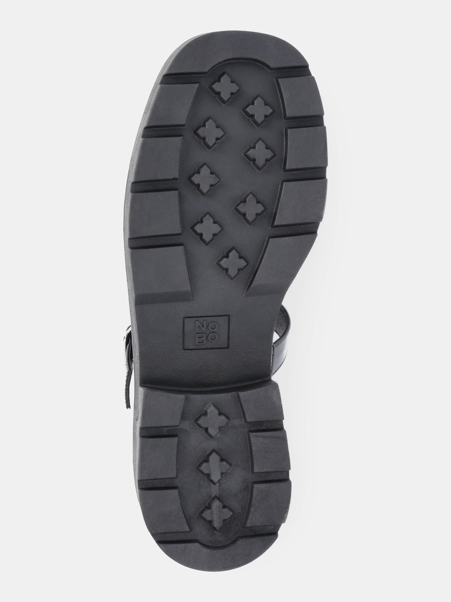 No Boundaries Women's Chunky Lug Sole Mary Jane Shoes