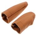 thumbnail image 1 of 2pcs Leather Thimble Finger Protector Cowhide Guard for Women Adults Random Color, 1 of 9