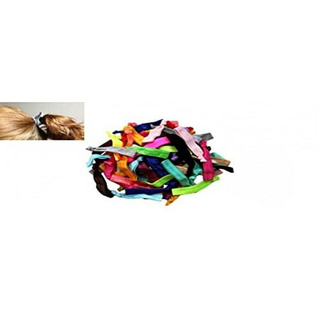 Ribbon Style Damage Free Elastic Hair Ties 60 Pack Walmart Com