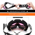 thumbnail image 4 of JULI Ski Goggles,Snow Snowboard Goggles for Men Women Snowmobile Skiing Skating BBS, 4 of 6