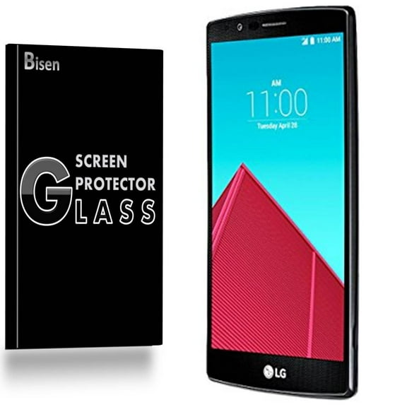 [2-Pack] LG G3 BISEN Tempered Glass Screen Protector, Anti-Scratch, Anti-Shock, Shatterproof, Bubble Free