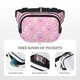 thumbnail image 5 of Fotbe Butterfly 1 Cangurera Cuadrada con Estampado de Doble Capa, Bolsa de Cintura Ajustable Mini para Hombres y Mujeres, 5 of 9