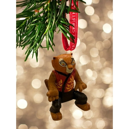 ORNAMENT Kung Fu Panda MASTER TIGRESS Figure CHARM 5” Figurine Dangler Holiday