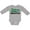AC-Heather Grey, variant on Inktastic Future Wrestler Boys Long Sleeve Baby Bodysuit