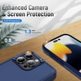 thumbnail image 3 of Entronix Magnetic Heavy Duty Sleek Case Designed for iPhone 16 Pro Max Shockproof Drop-Proof, Navy, 3 of 7