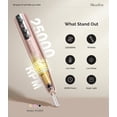 thumbnail image 7 of MelodySusie Pen-Shaped Portable Cordless Nail Drill, PC180F 25000RPM Rechargeable Electric File with LED Display for All Nail Care, 7 of 7