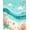 Blue, Pattern 1, variant on ODIKA 4'x6' Machine Washable Non-Slip Area Rug, Undersea Dreamscape High Traffic Rug, Blue, 91262