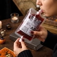 thumbnail image 7 of 10 Pack Blood Bags For Drinks, IV Bags For Drinks, Halloween Party Set | IV Bags For Drinks – Syringe-Fill Pouches, Each With Blood Type Label & Leak-Proof Clip. Halloween Party Decor,Only Bags, 7 of 7