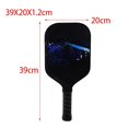 thumbnail image 3 of Premium Pickleball Paddle Only Ergonomic Grip Pickle Ball Racquet For Player Style D | 1 Paddel With Half Cover, Made Of High Quality Glass Fiber, 3 of 5