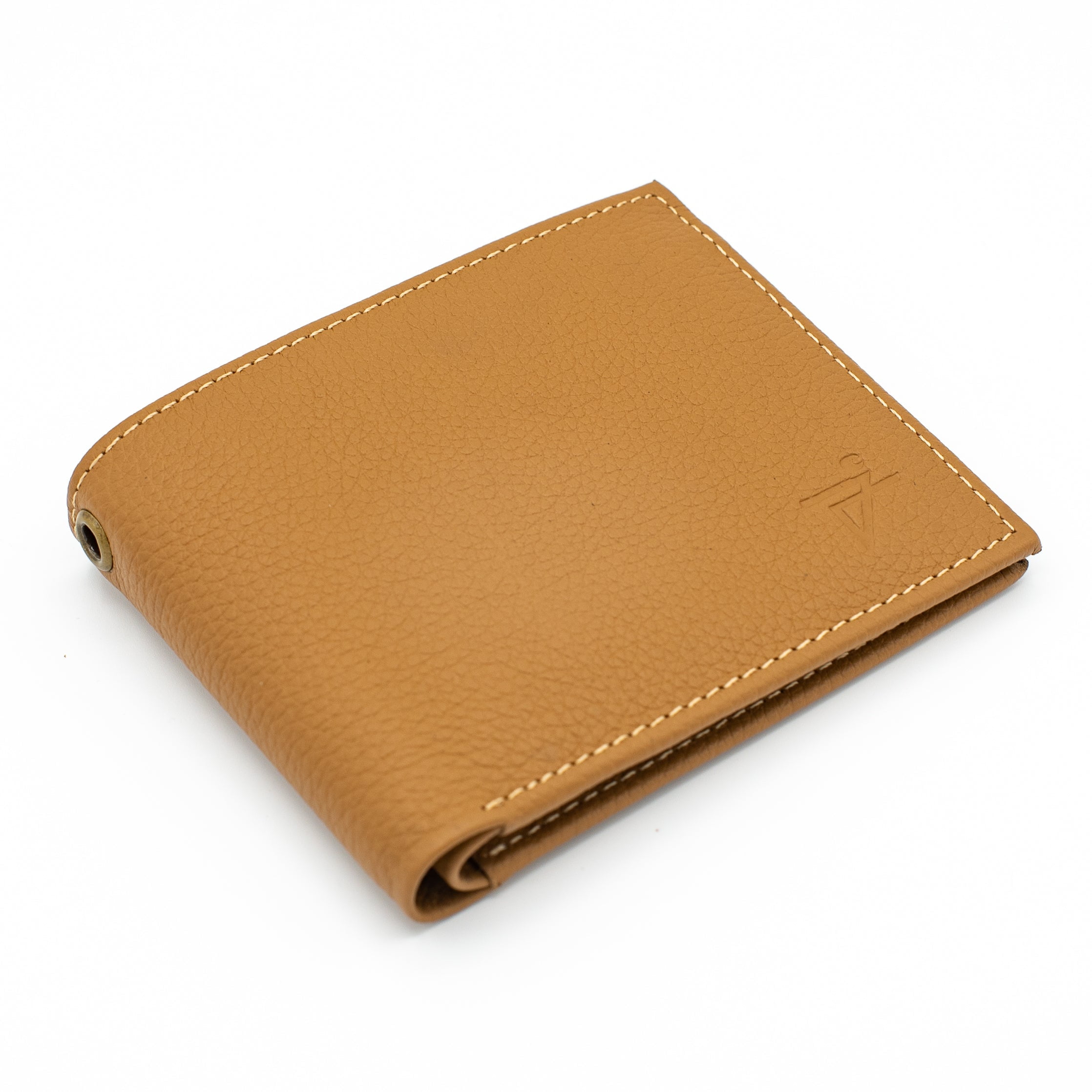 New Tri-Fold Therapeutic Leather Wallet Kit #1044 Tan & Blue w