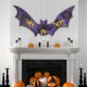thumbnail image 1 of 2023 Adornos De Madera De Halloween Pared De Murciélago Púrpura Truco Colgante O TRERT Para Decoración Del Hogar Artesanías Solo Para Nuevo 2023, 1 of 3