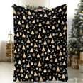 thumbnail image 2 of Christmas Throw Blanket Christmas Tree Snowflake Blanket Ultra Soft Flannel Fleece Blankets Winter Plush Fuzzy Warm Bed Blankets Christmas Holiday Decor for Couch Bed 60" X 80", 2 of 7